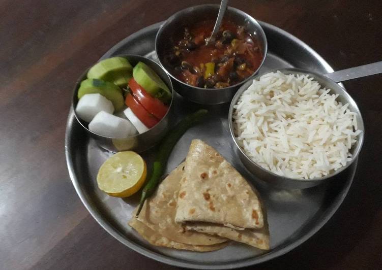 Steps to Prepare Award-winning Lauki Black chana (Thali) Cooking Basics for Newbies