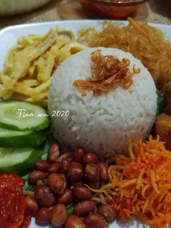 Foto resep Nasi Lemak (Nasi uduk) rice cooker ala Upin ipin...😁😁😁