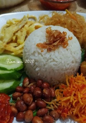 Foto resep Nasi Lemak (Nasi uduk) rice cooker ala Upin ipin...😁😁😁