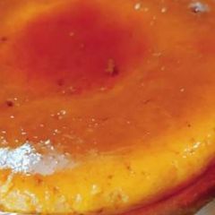 A picture of Eggless Caramel pudding.