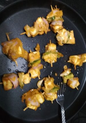 A picture of Tawa paneer.