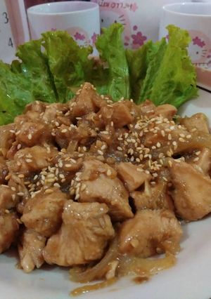 Foto resep Ayam Teriyaki Tabur Wijen