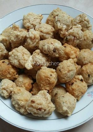 Foto resep Pempek bulat ikan tenggiri