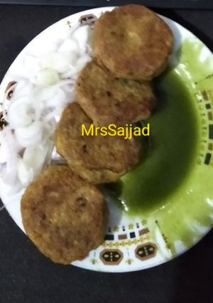 A picture of Shami Kabab.