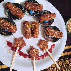A picture of Soyabean kabab.