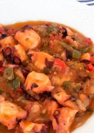 Una foto de Pulpo a la sochantre