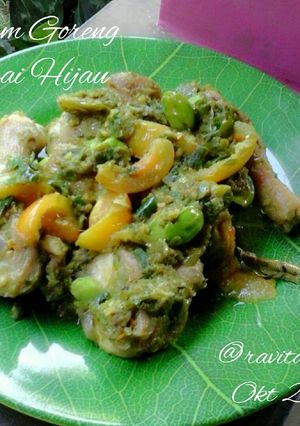 Foto resep Ayam goreng sambel ijo