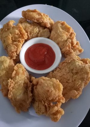 Foto resep Ayam goreng tepung