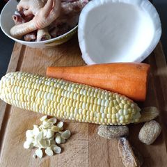 A picture of Coconut Soup.