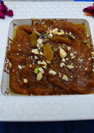 A picture of Kada prasad 👩‍🍳🙏.