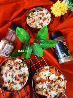 कटोरी पिज़्ज़ा (katori pizza recipe in Hindi) रेसिपी मुख्य फोटो