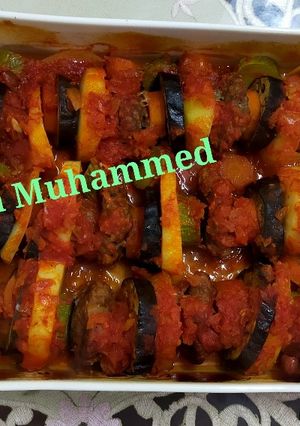 صورة لوصفة خلطبيطة بالصلصة 🍅🍆🥕🥔🧅🧄👌
