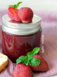 عکسی از دستور مارمالاد توت فرنگی🍓