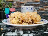 Crumble de manzana 🍎 fácil