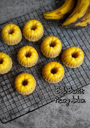 Foto resep Bolu Buncit Pisang Ambon