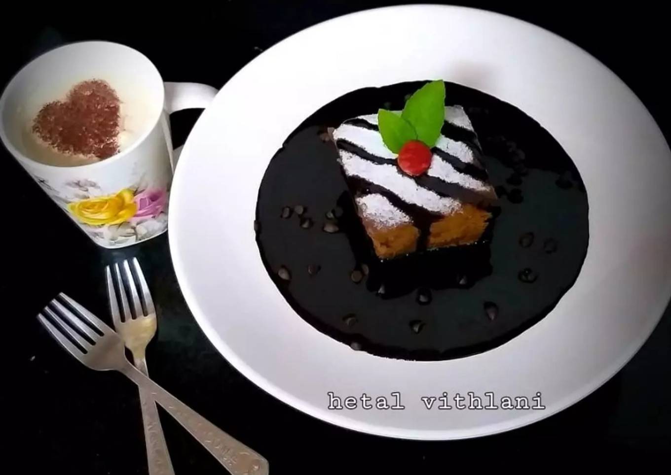 Coffee brownie