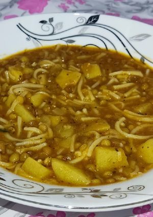 عکسی از دستور سوپ عدس فوری و مقوی