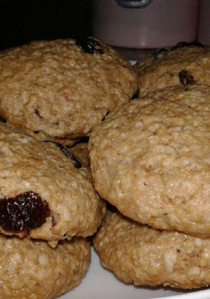 Una foto de Galletas de avena y pasas