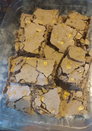 Una foto de Supremos brownies de avena