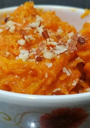 A picture of Carrot Halwa 🥕.