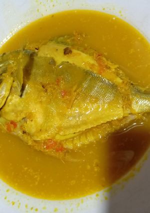 Foto resep Lempah kuning ikan kepitek khas bangka