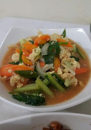 Foto resep Capcay Kuah Asam Manis