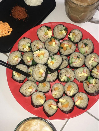 Langkah Mudah untuk Membuat Korean Sushi Roll (Kimbap/Gimbap), Enak