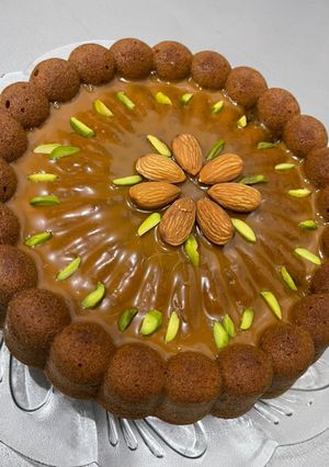 صورة لوصفة كيكة التمر