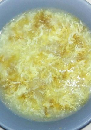 Foto resep Sup Jagung & Jamur Enoki