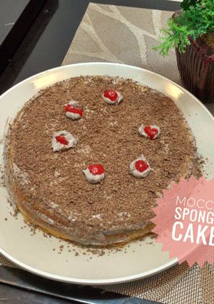 Foto resep Sponge cake mocca