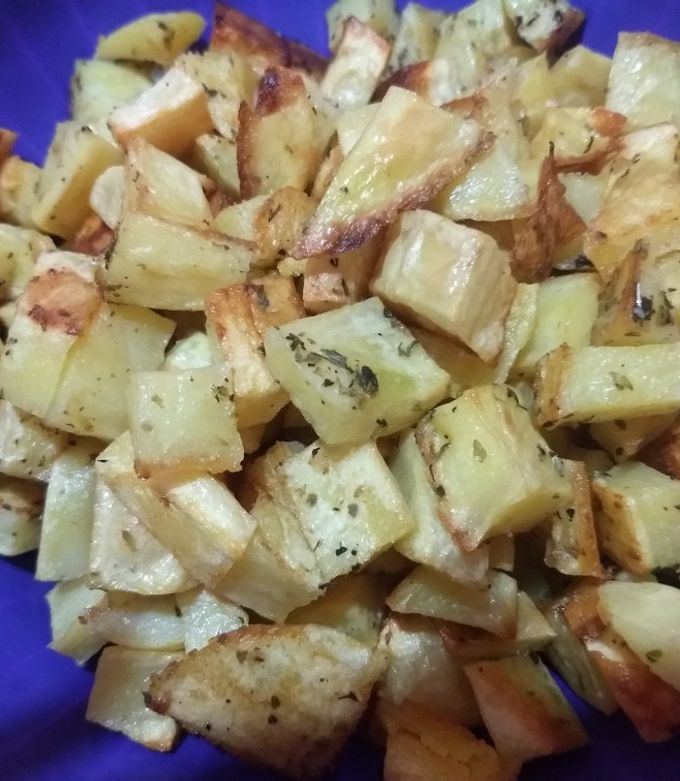 Una foto de Papas al horno