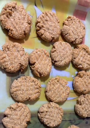 Una foto de Galletitas Saludables c Harina de Almendras, Avena, Manteca de Maní y Chips