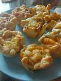 Mediterrán mini quiche