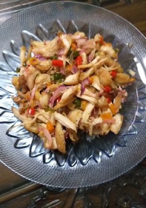Foto resep 65. Ayam suwir kecombrang