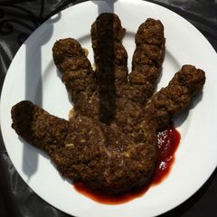 A picture of Bloody Baked Hand.