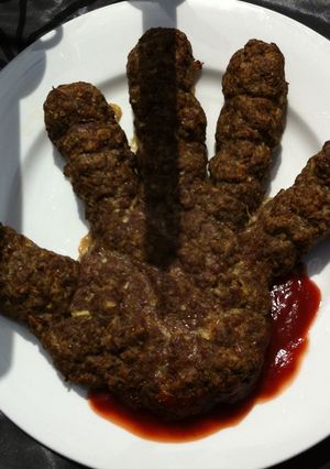A picture of Bloody Baked Hand.