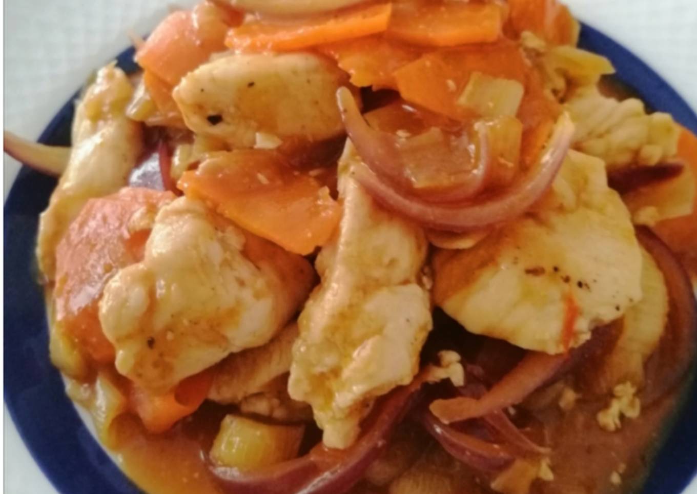 Pollo "2 salsas"