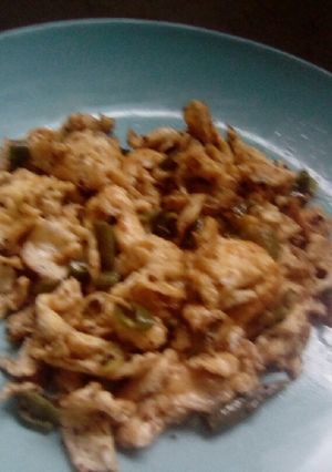 A picture of Spicy Scrambled Eggs.