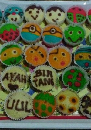 Foto resep Bolu kukus karakter