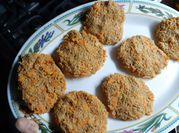 Una foto de hamburguesas de quinoa