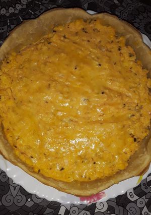 Una foto de Tarta de choclo, calabaza y ricota en sartén Essen 😋