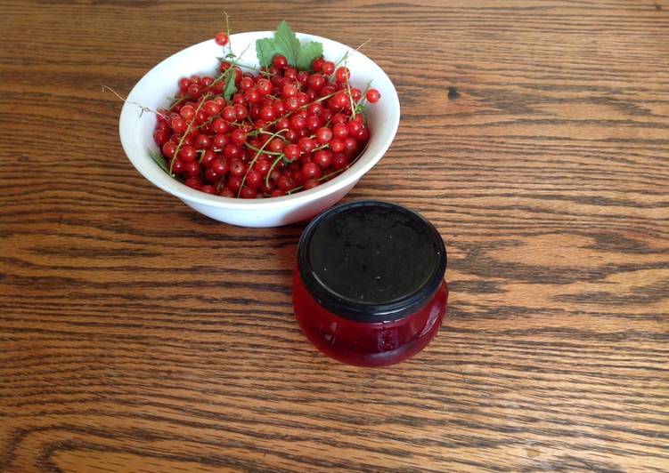 Recipe of Super Quick Homemade Redcurrent jelly