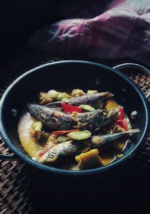 Foto resep Ikan pindang kuah santan pedas