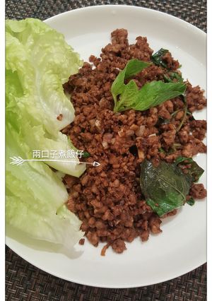 打拋炒肉碎 的食譜成品照片
