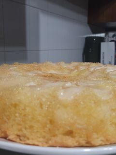Una foto de Tarta invertida de manzana!