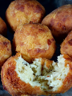 A picture of Crispy chicken parm & mozzarella cheese balls.
