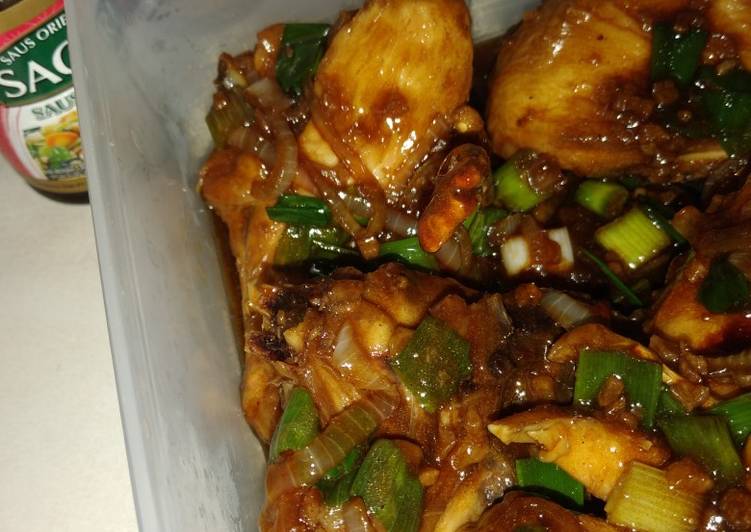 DICOBA@ Resep Ayam Goreng Mentega masakan rumahan simple