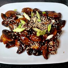 Teryaki Mushrooms 🥰#Sidedish A picture of Teryaki Mushrooms 🥰#Sidedish.