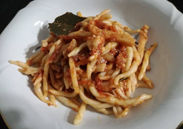 Trofie alla marinara