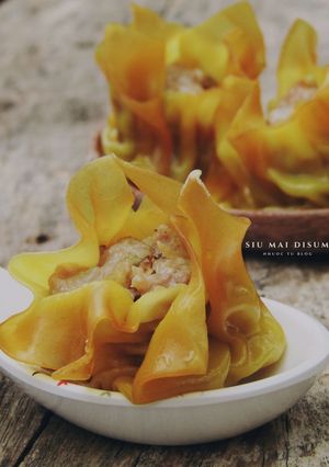 Hình của món Siu mai dimsum.